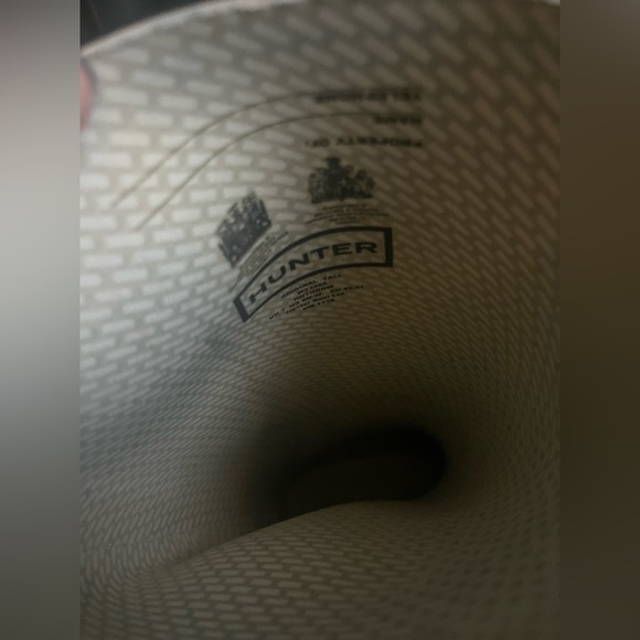 Talk black Hunter womens rain boots - Picture 2 of 5